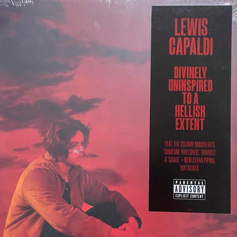 แผ่นเสียง Lewis Capaldi - Divinely Uninspired To A Hellish Extent ,Black Vinyl, LP, Album มือหนึ่ง ซีล