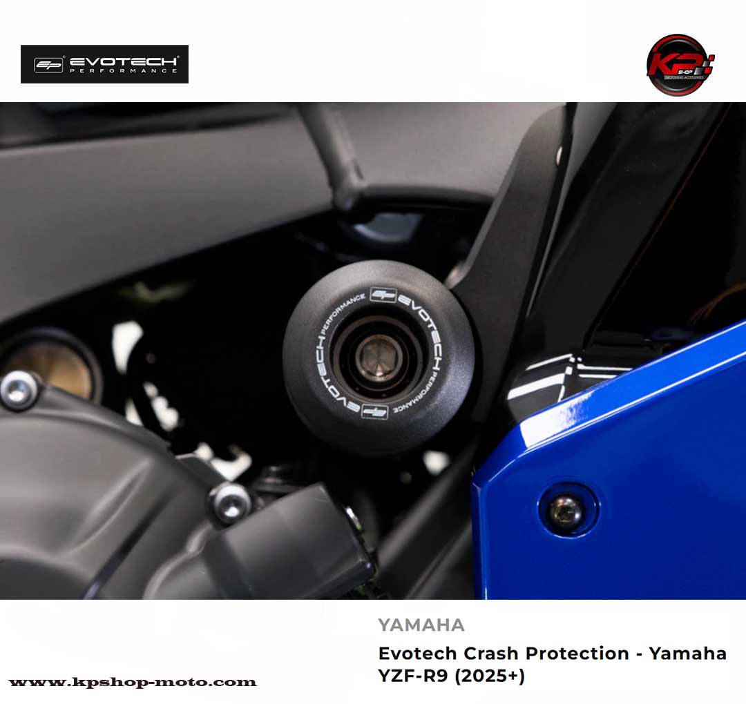 กันล้มกลาง Evotech Crash Protection - Yamaha YZF-R9 (2025+)