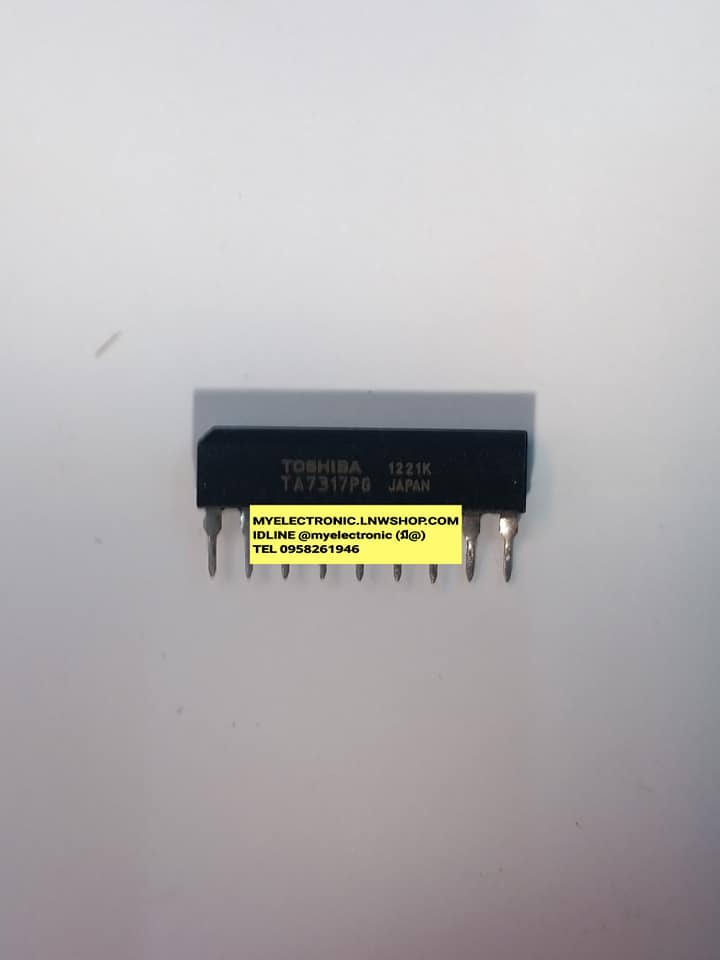TA7317PGตัวถังSIL-9ขาไอซียี่ห้อTOSHIBAราคาตัวละ