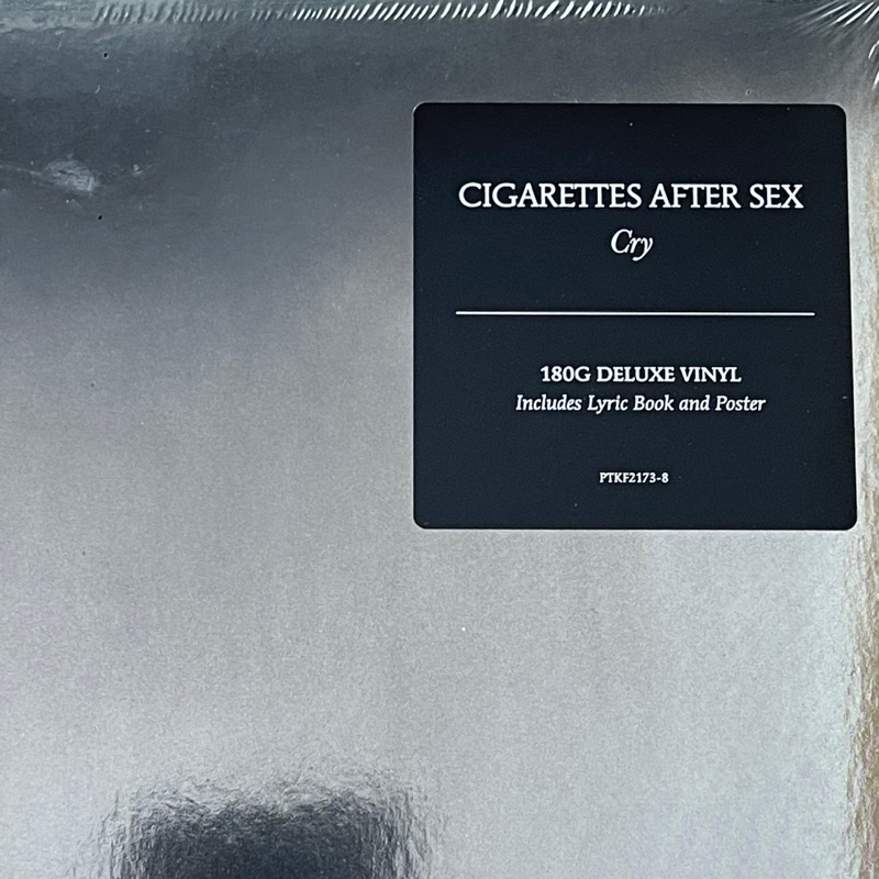 แผ่นเสียง cigarettes aftersex Cry ** deluxe vinyl180gram **poster+lyric book มือหนึ่ง ซีล