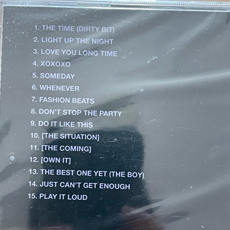 CD ซีดีเพลง The Black Eyed Peas – The Beginning CD, Album, แผ่นแท้ ใหม่ ซีล