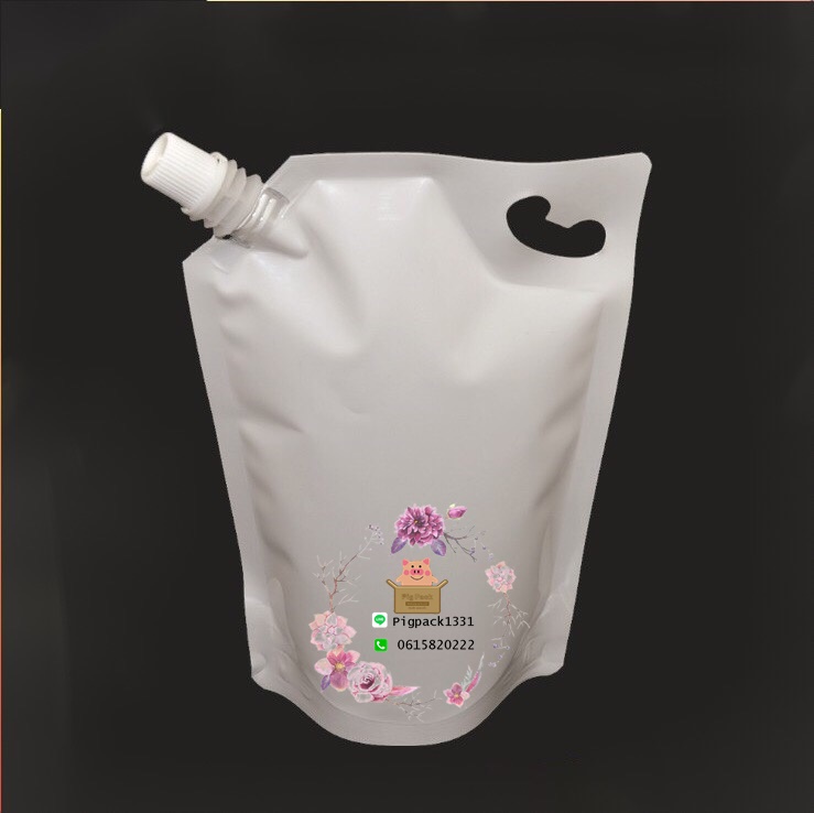 ถุงสีขาวขุ่นฝาเกลียว ขนาด500ML แพ็ค50ชิ้น รหัสสินค้า: 006707