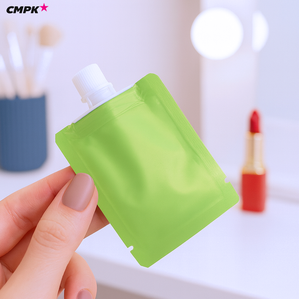 ซองเทสเตอร์ ฟอยล์ติดจุก ทึบแสง ขนาด 5 mL (แพ็ค 100 ใบ พร้อมฝา Mini 0.5 ซม.)