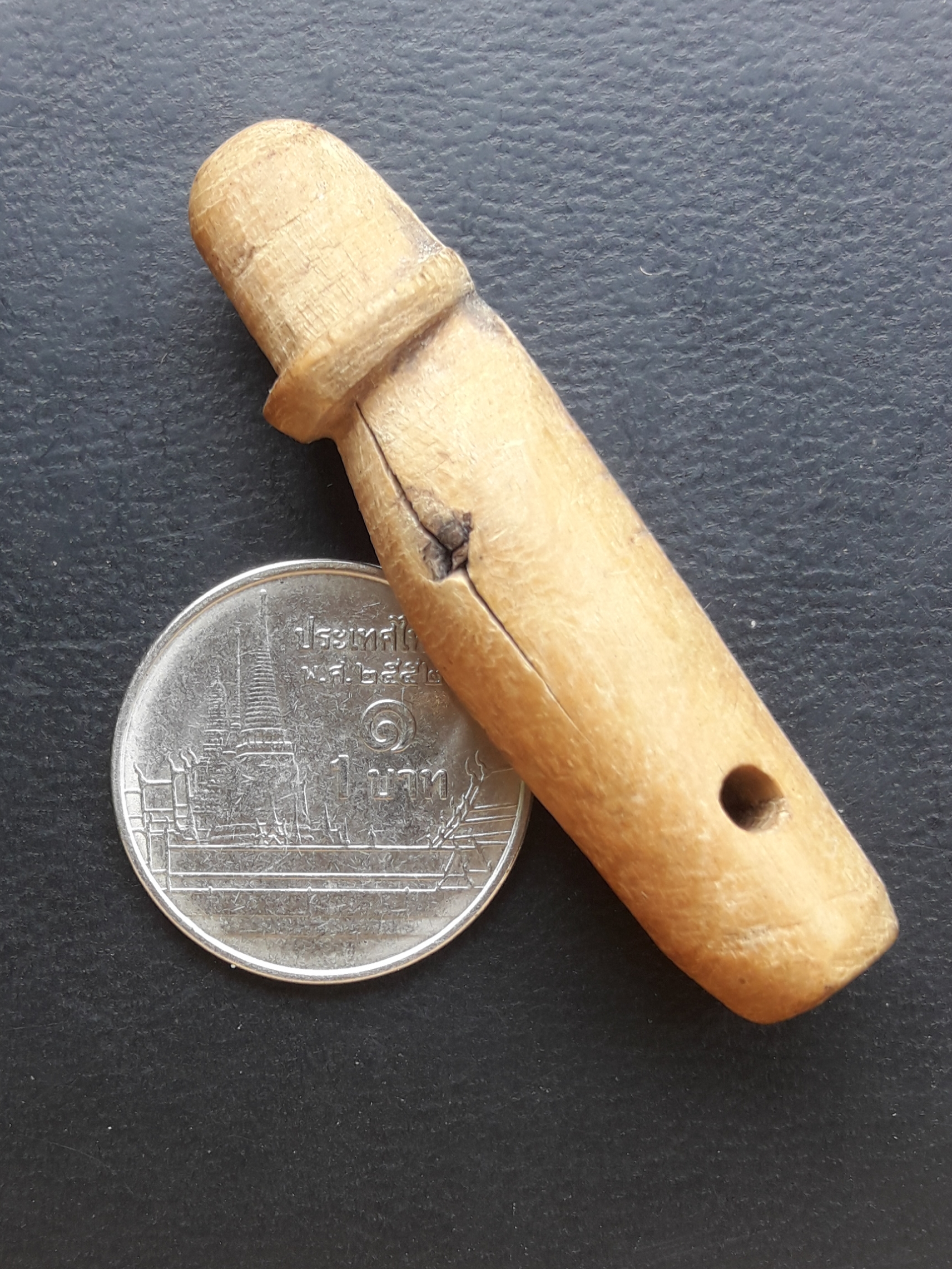 ปลัดขิก หลวงปู่เมฆ วัดลำกระดาน กรุงเทพฯ เนื้อไม้ เก่าสวยครับ