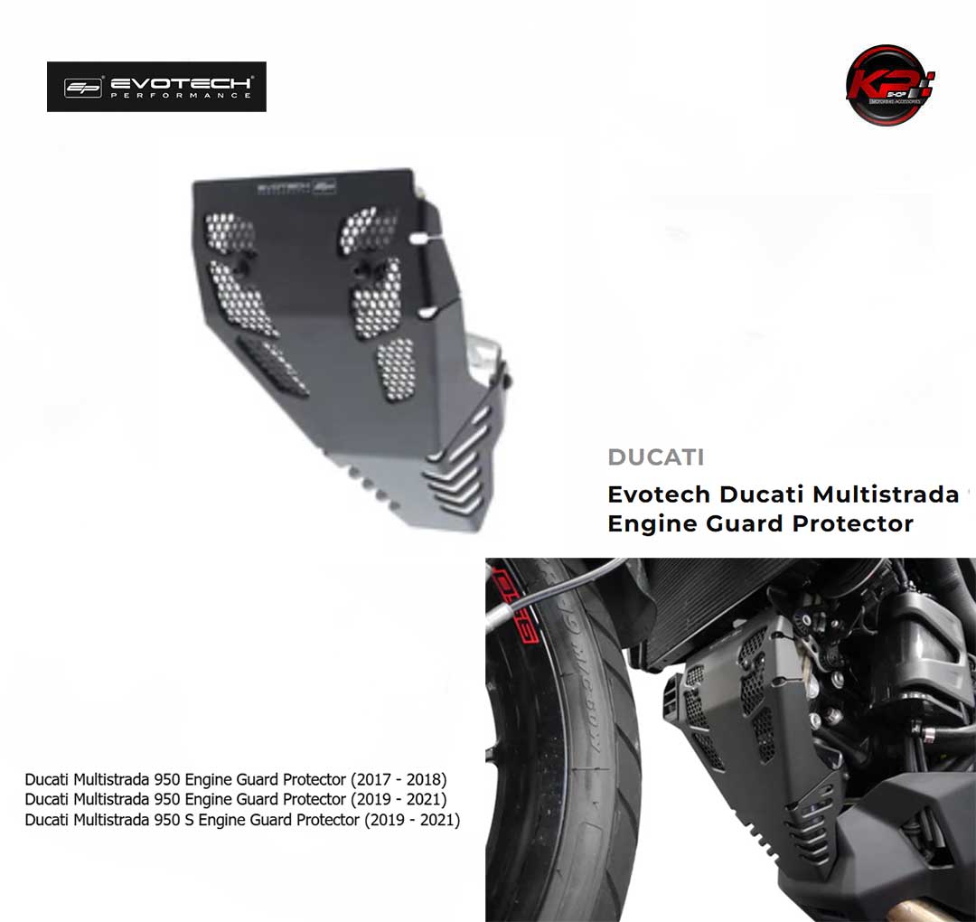 การ์ดเครื่อง Ducati Multistrada 950 / 950S Engine Guard Protector (2017 - 2021)