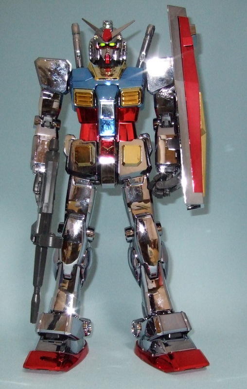 PG 1/60 RX-78-2 GUNDAM CHROME PLATED Ver.