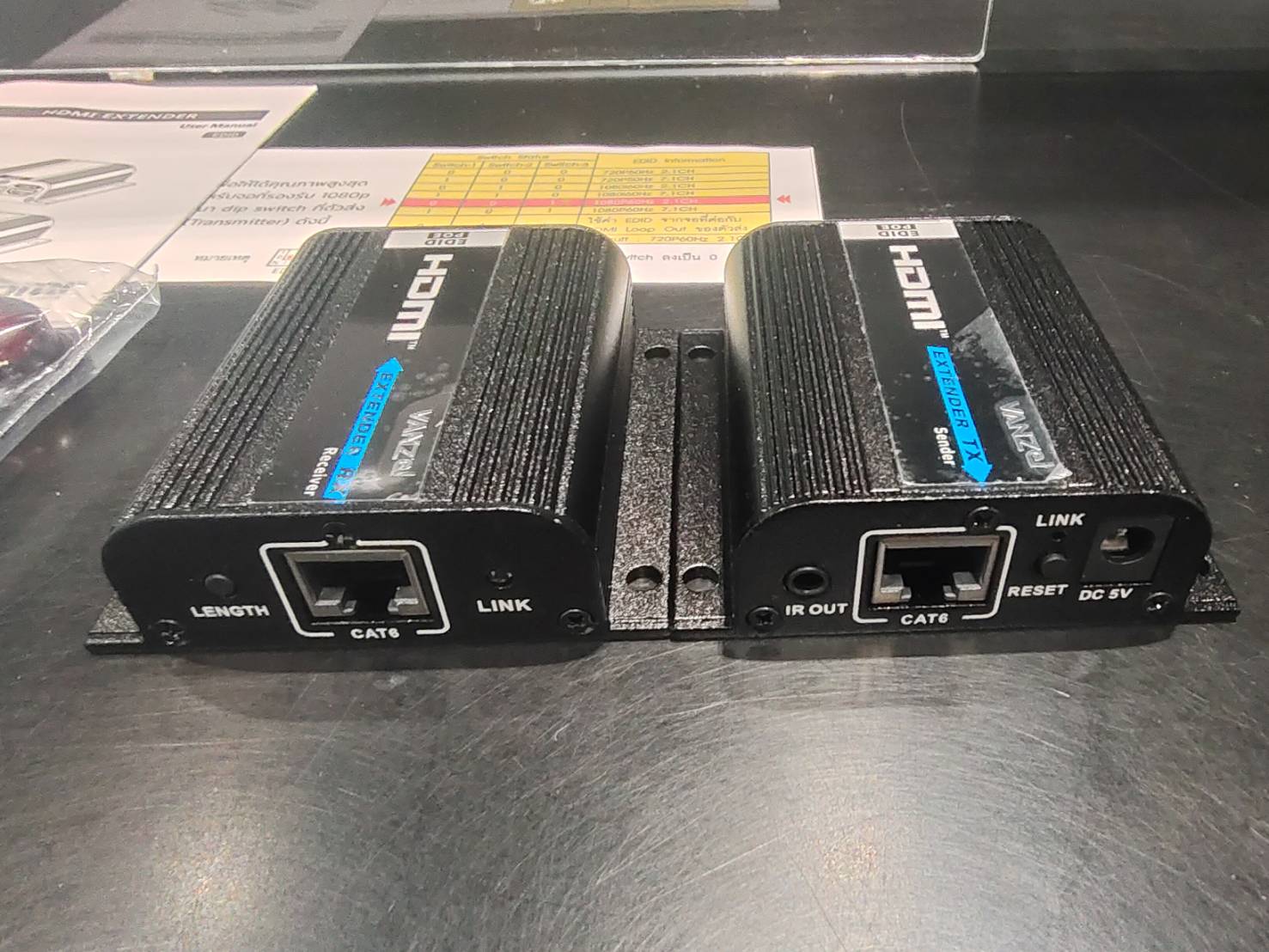 Vanzel LE-H40 HDMI,IR EXTENDER 40M WITH POE