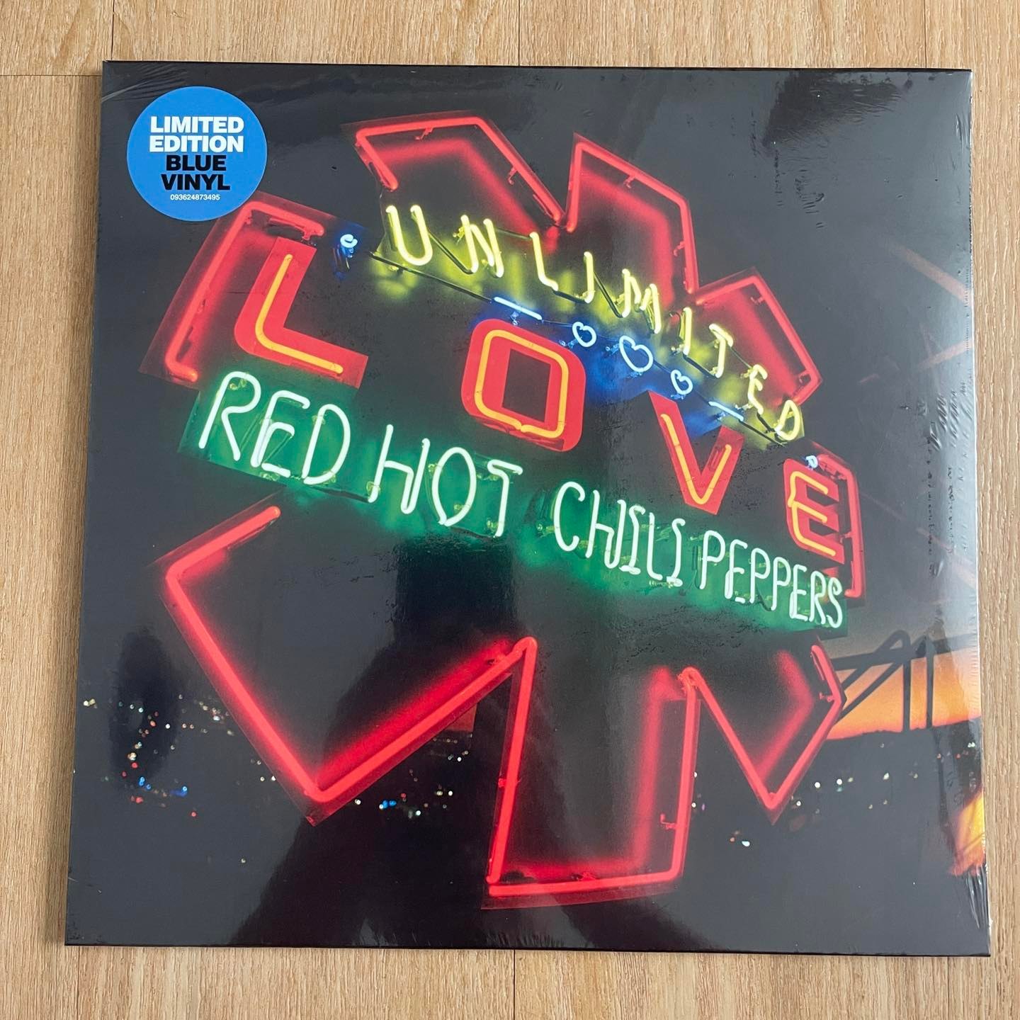 แผ่นเสียง Red Hot Chil Peppers – Unlimited Love **2 x Vinyl, LP, Album, Limited Edition, Blue Translucent แผ่นมือหนึ่ง ซีล