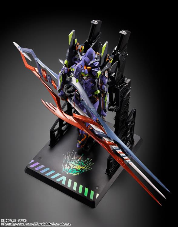 4573102676337 BANDAI SPIRITS METAL BUILD EVANGELION TEST TYPE-01 30TH WITH THE SPEAR OF GAIUS
