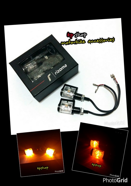 ไฟเลี้ยวมอเตอร์ไซค์แต่ง led rzm