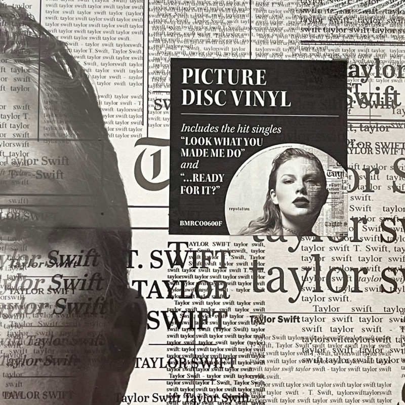 แผ่นเสียง Taylor Swif t– Reputation **Picture Disc, 2LP vinyl,Album มือหนึ่ง ซีล