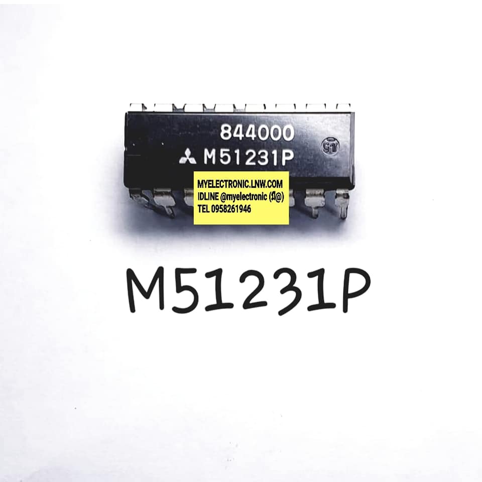 ICM51231Pยี่ห้อMITSUBISHIตัวถังDIP16ขาราคาตัวละ