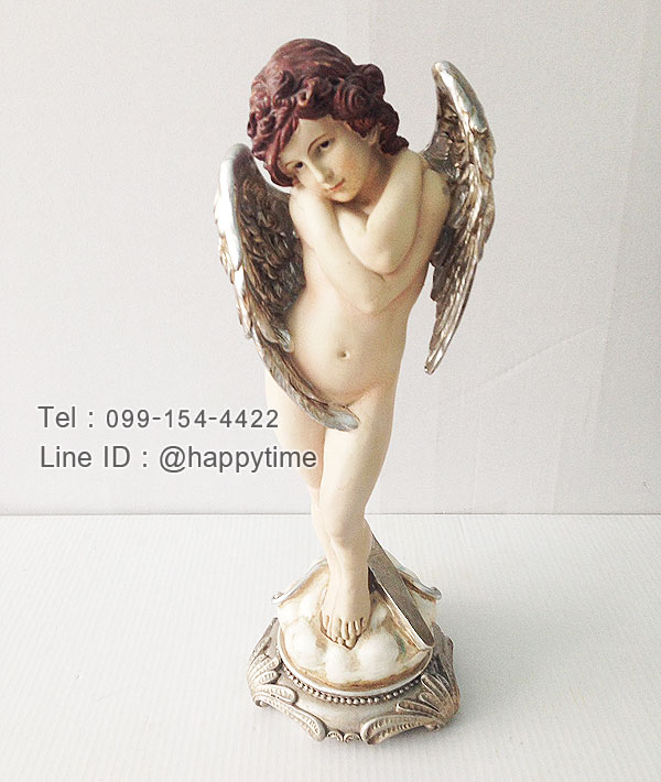 ของขวัญวันขึ้นบ้านใหม่สไตล์วินเทจ Vintage รุ่นคิวปิดยืนกอดอก