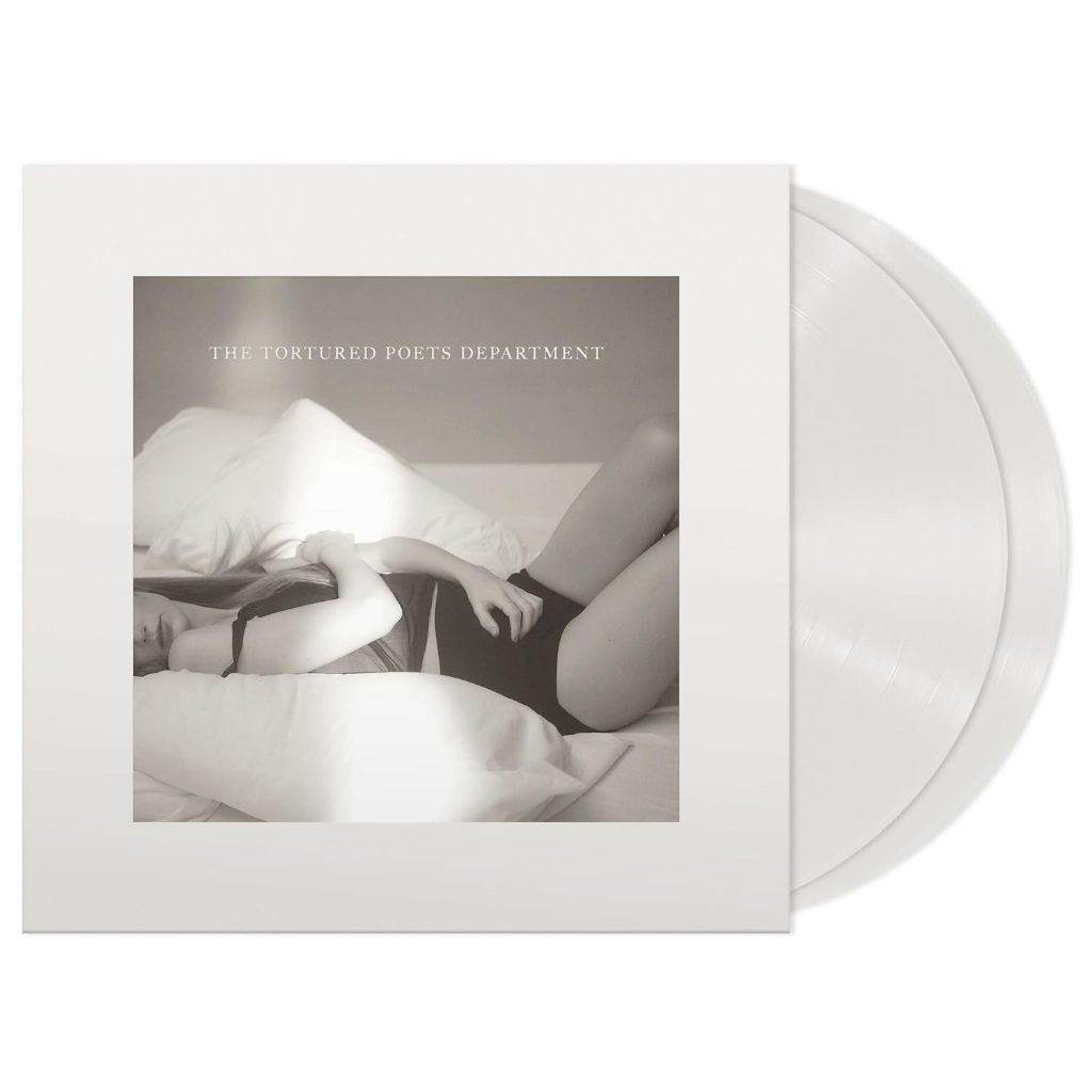 แผ่นเสียง Taylor Swift - The Tortured Poets Department , 2 x Vinyl, LP, Album, White [Ghosted White] มือหนึ่ง ซีล