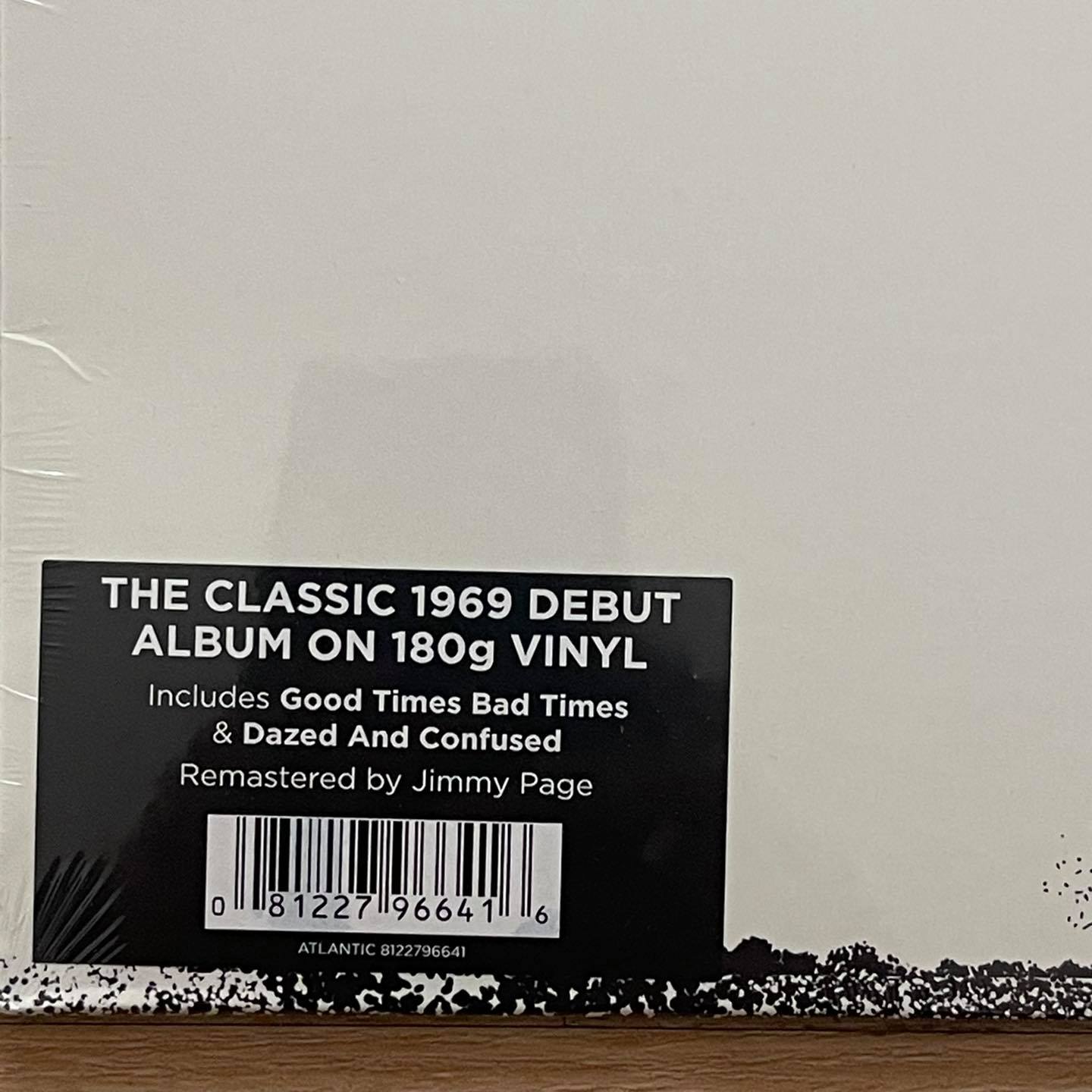 แผ่นเสียง Led Zeppelin – Led Zeppelin ,Black Vinyl, LP, Album, Reissue, Remastered, 180 Gram มือหนึ่ง ซีล