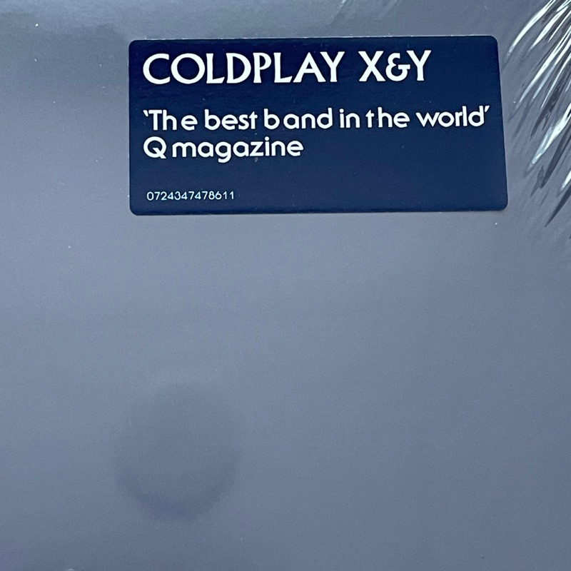 แผ่นเสียง Coldplay X&Y ,**2 x Vinyl, LP, Album, Stereo, Slip Case, Poster มือหนึ่ง ซีล