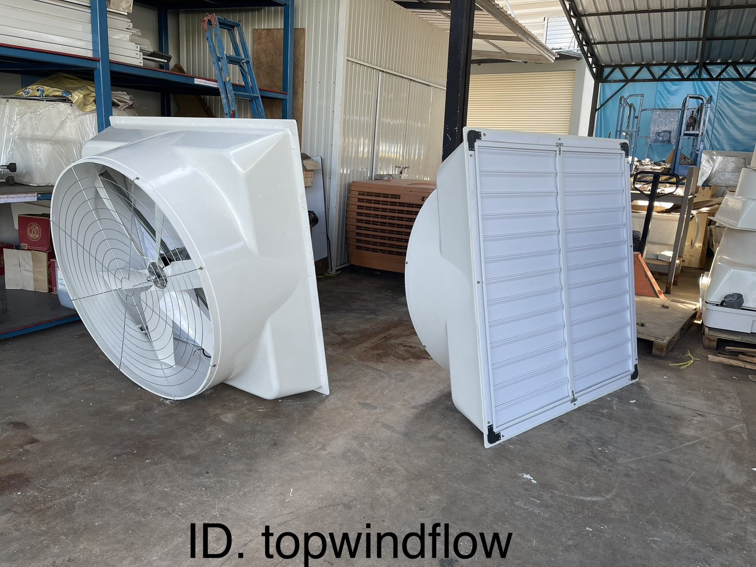 พัดลมฟาร์มไฟเบอร์กลาส ESC1460-Fiber (50 นิ้ว)
