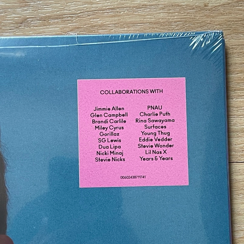 แผ่นเสียง Elton John - The Lockdown Sessions 2 x Black Vinyl, LP, Albumม EU มือหนึ่ง ซีล*มุมปกหลังด้านขวายับ