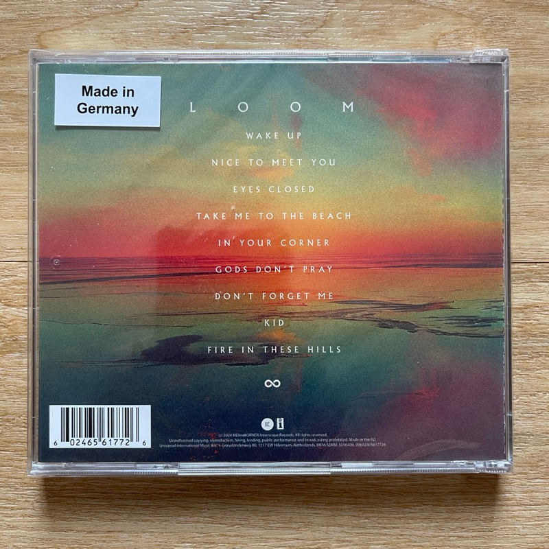 CD ซีดีเพลง Imagine Dragons - Loom , CD, Album (มือหนึ่ง ,ซีล)
