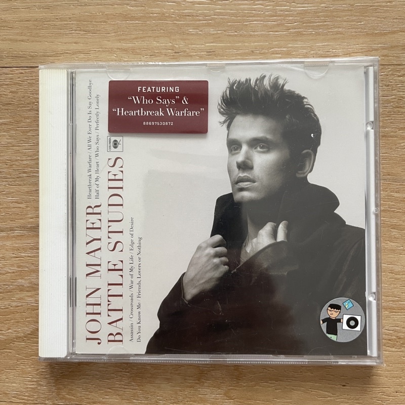 CD ซ๊ดีเพลง John Mayer – Battle Studies (แผ่นมือสอง,แท้)