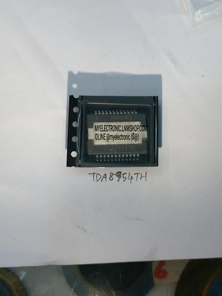 ขาย TDA8954TH ยี่ห้อPHILIPS ตัวถังSMD24ขา ใหญ่ IC ไอซี TDA8954 ราคา ตัวละ . บาท