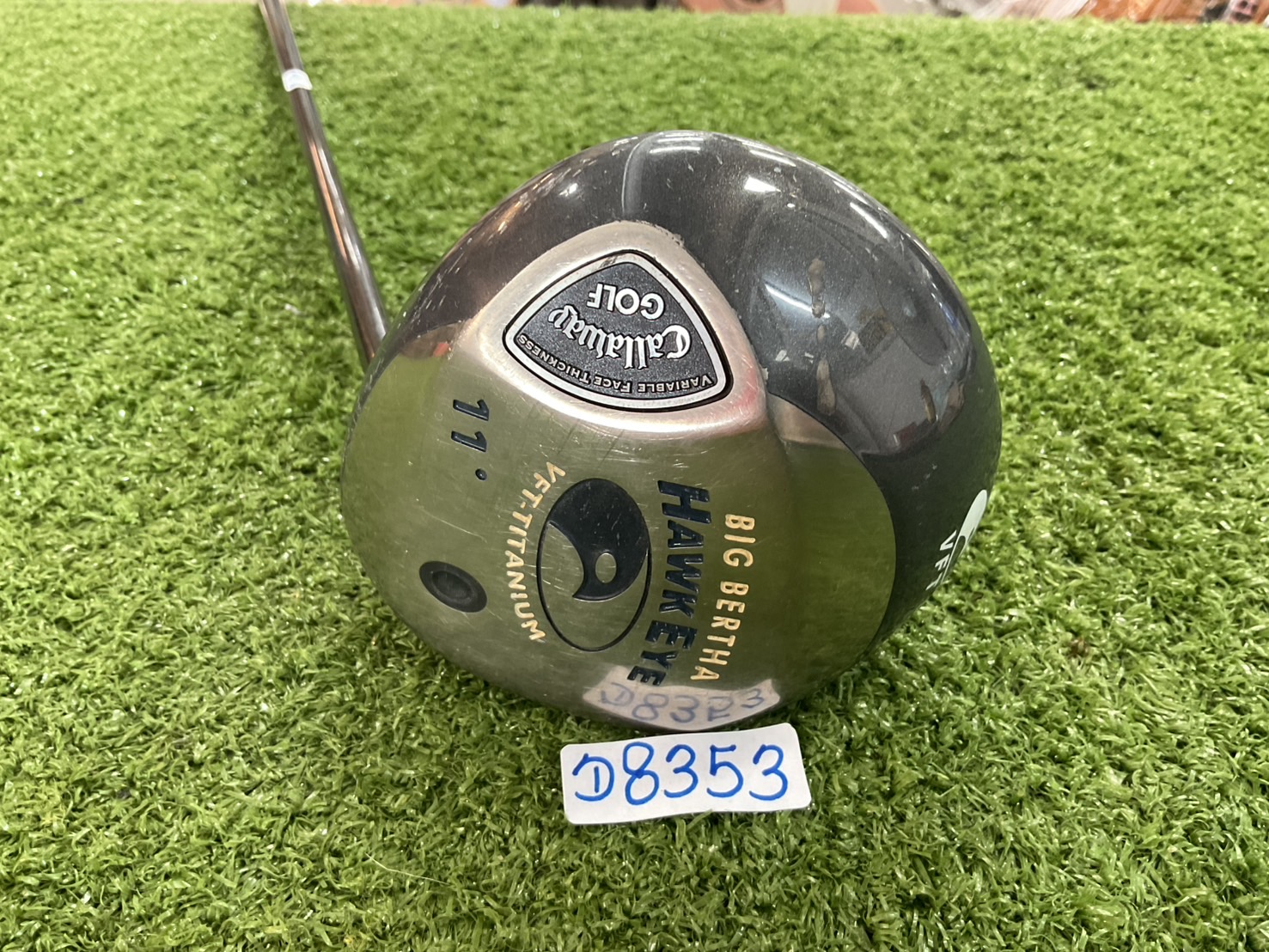 DRIVER 11° CallawayGOLF : BIG BERTH HAWKEYE VFT Flex-R ก้านกราไฟร์
