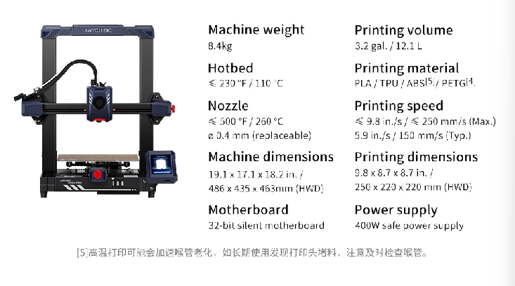 เครื่องพิมพ์ 3 มิติ (3D Printer) Anycubic Kobra 2 Pro by In2real3d