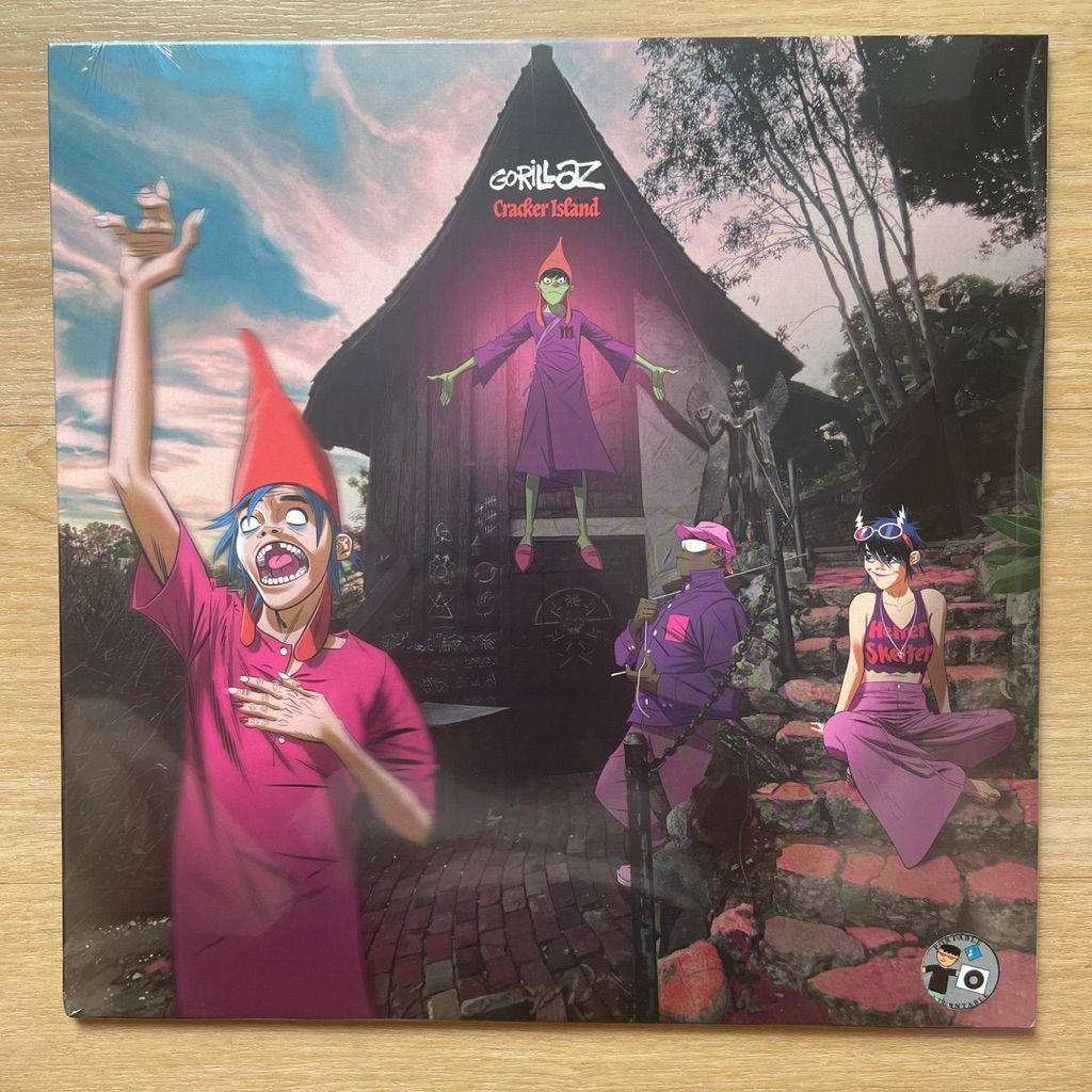 แผ่นเสียง Gorillaz Cracker Island , Vinyl, LP, Album, Stereo มือหนึ่ง ซีล มุมยู่นิด