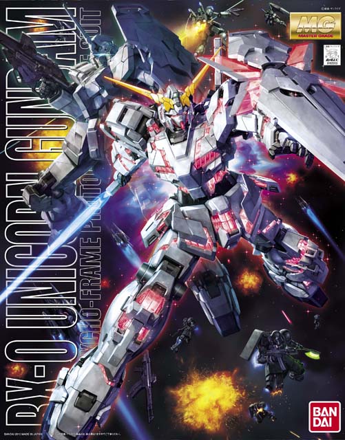 1061608 BANDAI SPIRITS GUNDAM UNICORN MG 1/100 Unicorn Gundam Screen Image