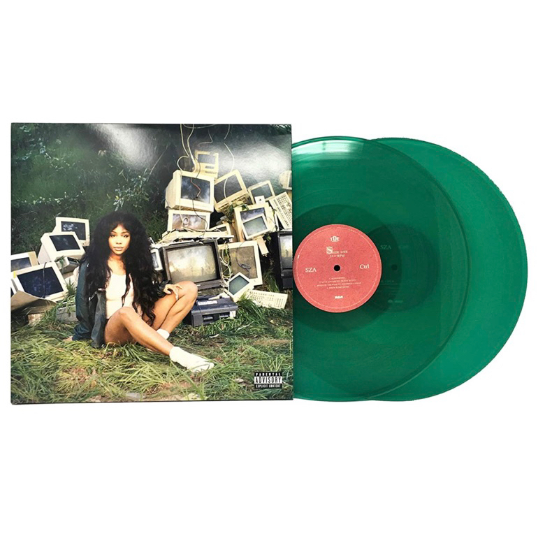 แผ่นเสียง SZA - Ctrl ,2 x Vinyl, LP, Album, Green Translucent ,EU มือหนึ่ง ซีล