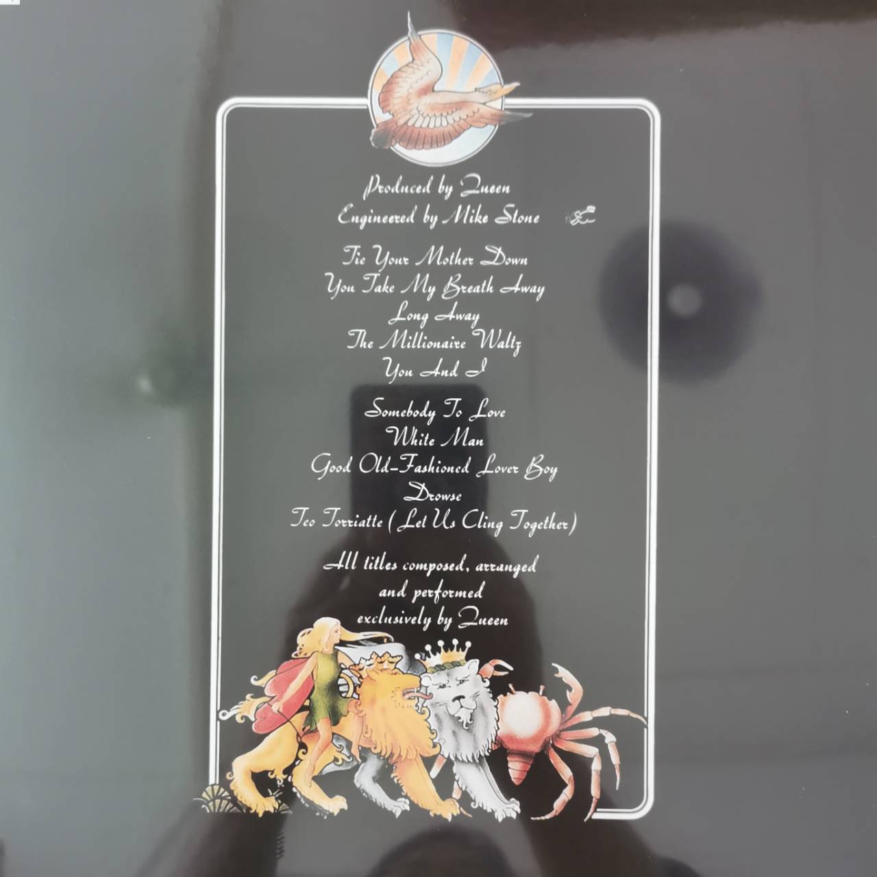 แผ่นเสียงใหม่ แผ่นไวนิล Queen – A Day At The Races (ซีล มือ1)