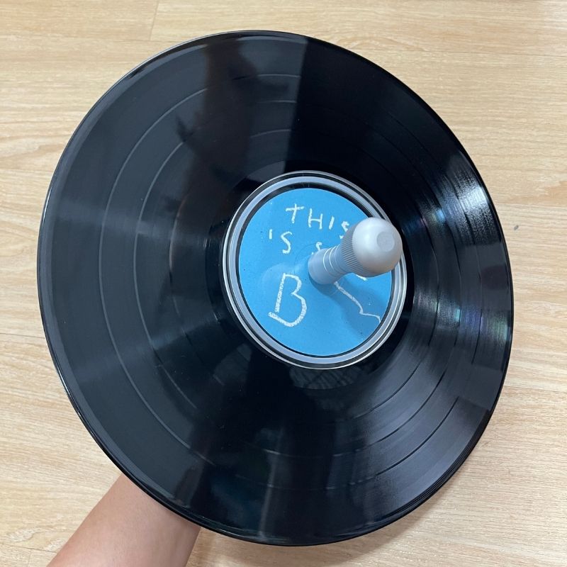 ชุดที่ครอบกันน้ำล้างแผ่นเสียง, ชุดทำความสะอาดแผ่นเสียง (แบบล้างน้ำ)