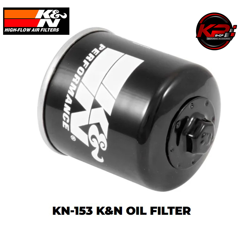 กรองน้ำมันเครื่อง KN-153 FOR DUCATI /DIAVEL 1260/MONSTER 1200/MULTISTADA / HYPERSTRADA