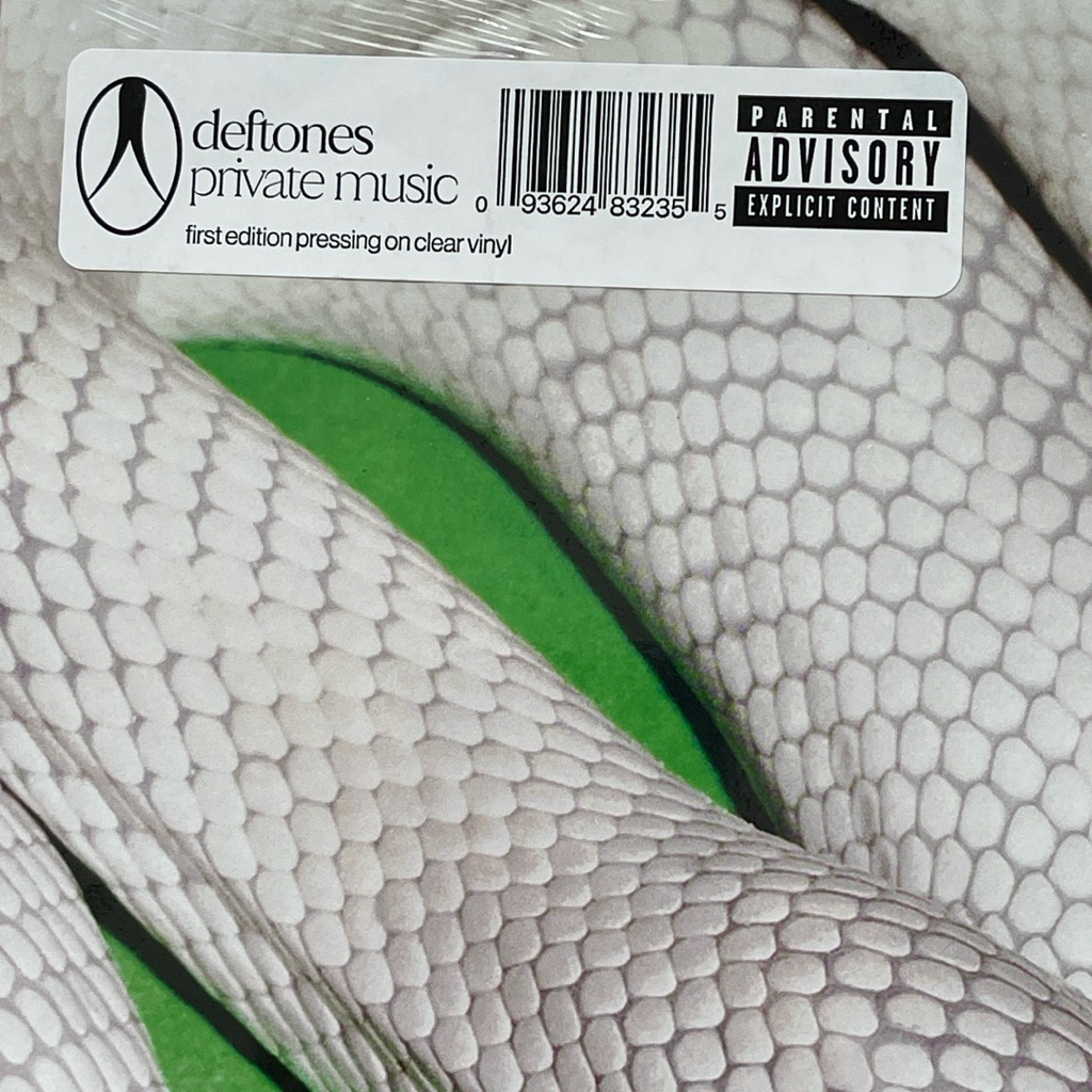 แผ่นเสียง Deftones - Private Music Vinyl, LP, Album, Limited Clear มือหนึ่ง ซีล