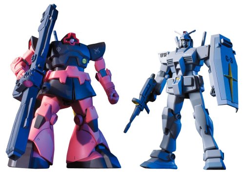 1060960 BANDAI SPIRITS HGUC 1/144 G-3 GUNDAM VS CHAR'S RICK DOM SET