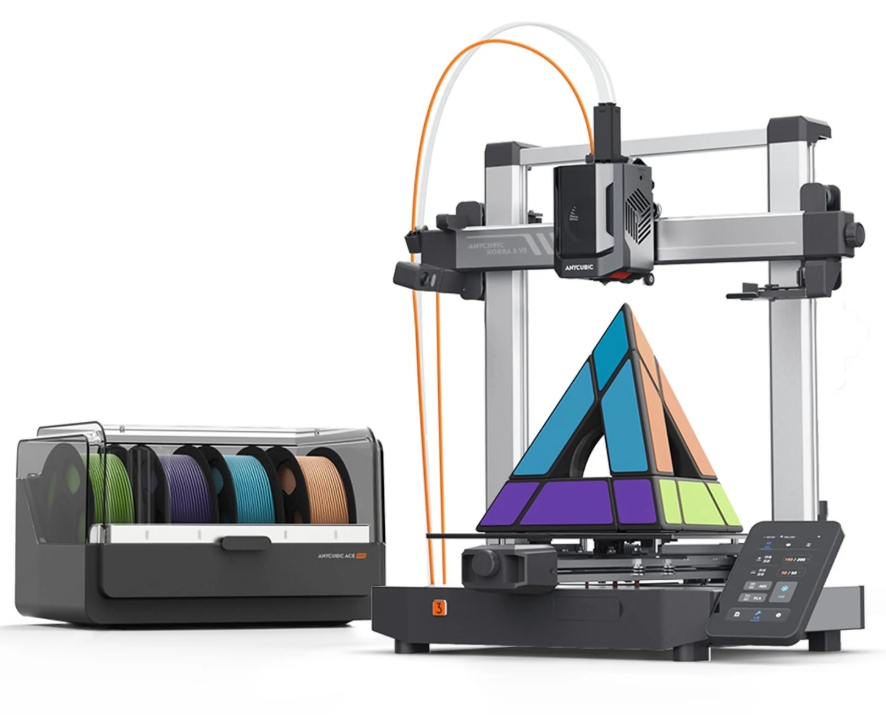 เครื่องพิมพ์ 3 มิติ , 3D Printer : Anycubic Kobra 3 V2 combo by In2Real3d