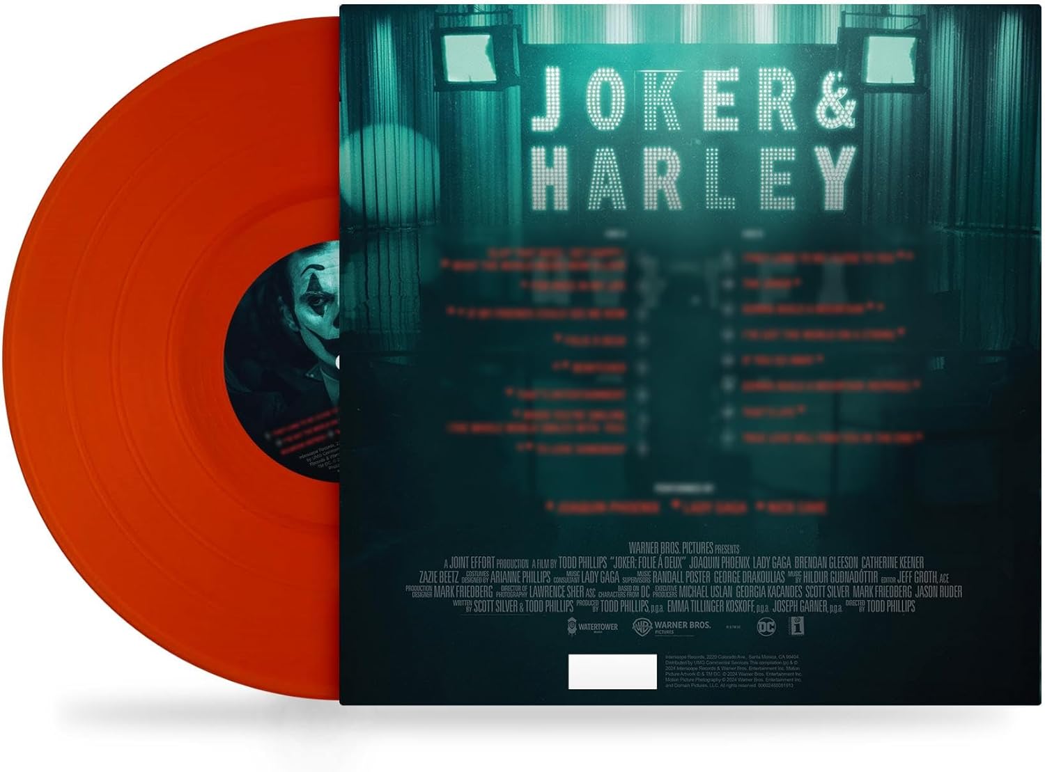 แผ่นเสียง GAGA Phoenix - Joker: Folie À Deux (Music From The Motion Picture) Red Vinyl มือหนึ่ง ซีล