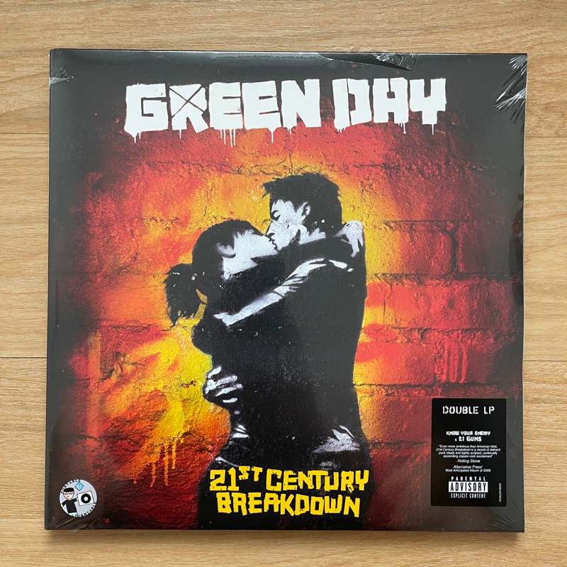 แผ่นเสียง Green Day – 21st Century Breakdown , 2 × Vinyl, LP, Album, Gatefold Cover มือหนึ่ง ซีล