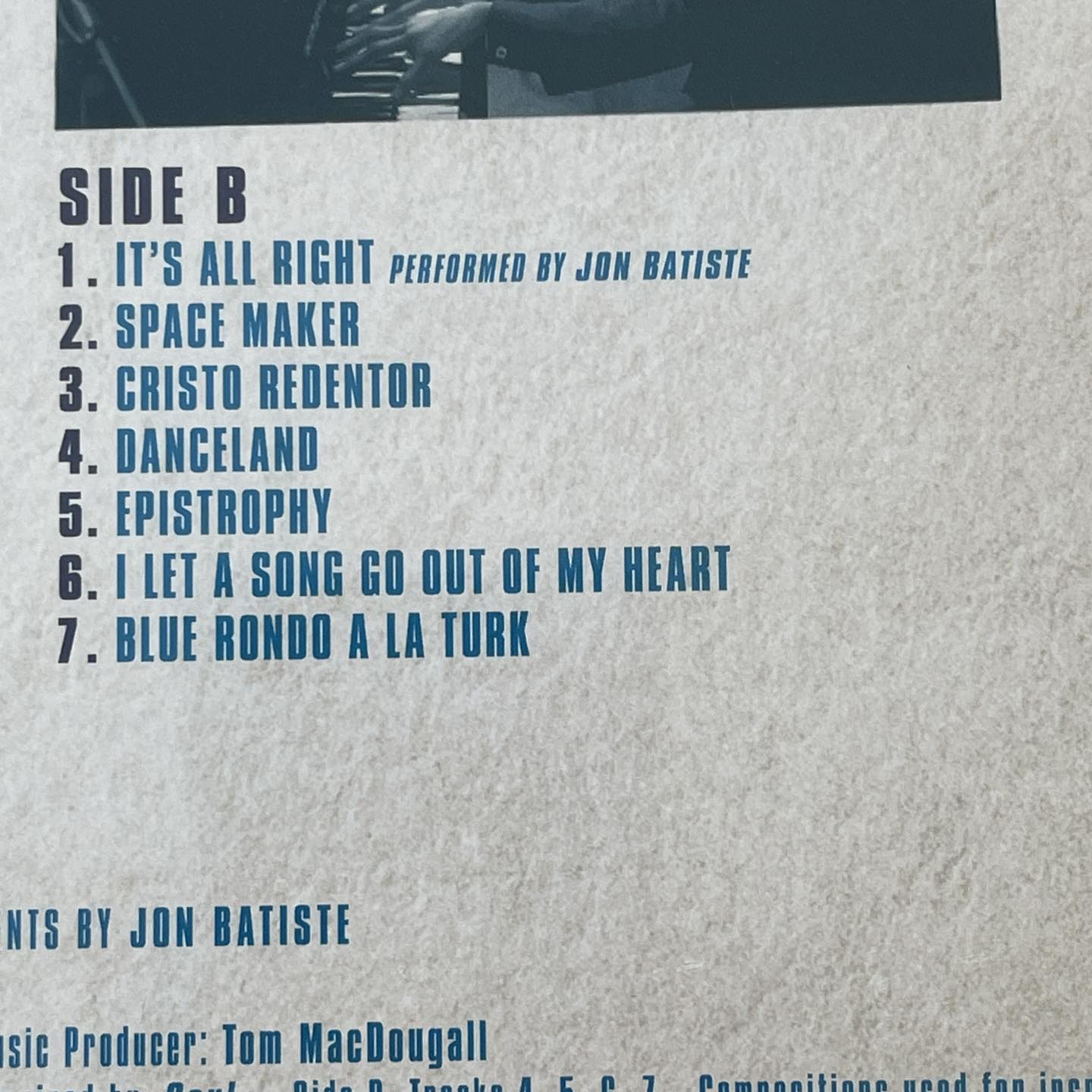 แผ่นเสียง Jon Batiste - “Soul” - Music From And Inspired By Disney Pixar’s แผ่นเสียงมือหนึ่ง ซีล