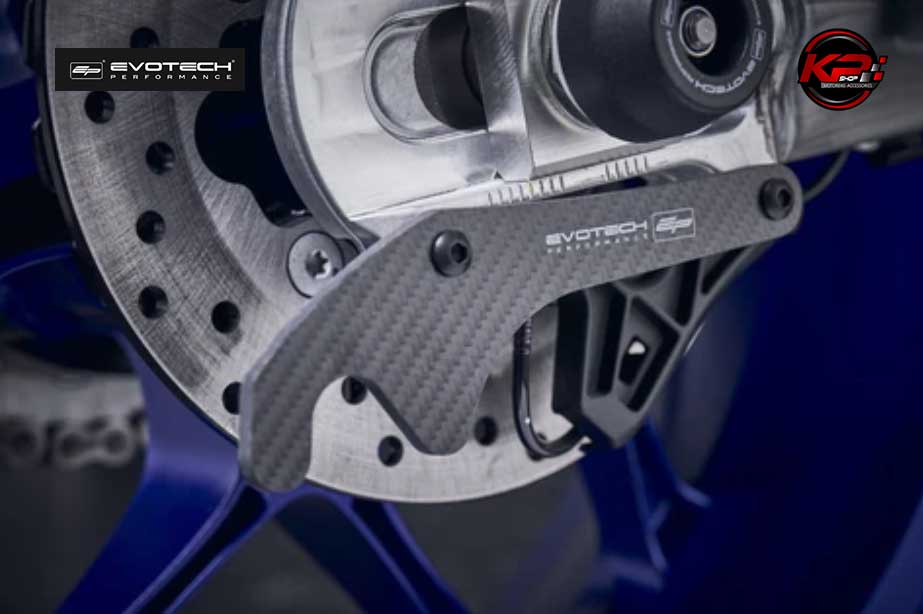ขาตั้ง Evotech Carbon Fibre Toe Guard - GP Style Paddock Stand Plates - Yamaha YZF-R9 (2025+)