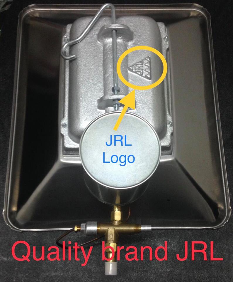 Infrared LP bas Brooder Model: JRL-8S หัวกกแก๊ส อินฟาเรด รุ่นเซรามิค JRL-8S
