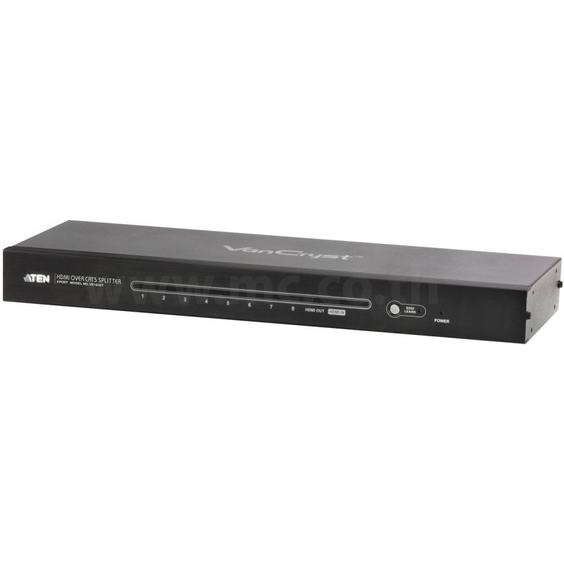 ATEN VS1808T 8-PORT HD VIDEO/AUDIO OVER CAT 5 SPLITTER