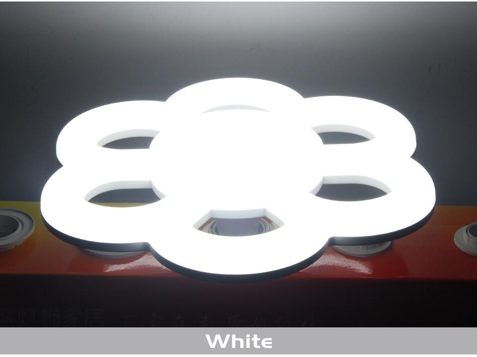 [NEW สวยมาก] LED Ceiling Light 24W E27 โคมไฟตกเเต่งเพดาน เเสงขาว/วอร์มไวท์ /Colrful RGB โคมไฟ led รูปทรงสวยงาม เเปลกใหม่ ไอเดียสำหรับตกเเต่งบ้าน ร้านอาหาร ห้องนั่งเล่น [ LED Steering Wheel Light Ring Bulb Lamp Downlight Ceiling Lights New ]