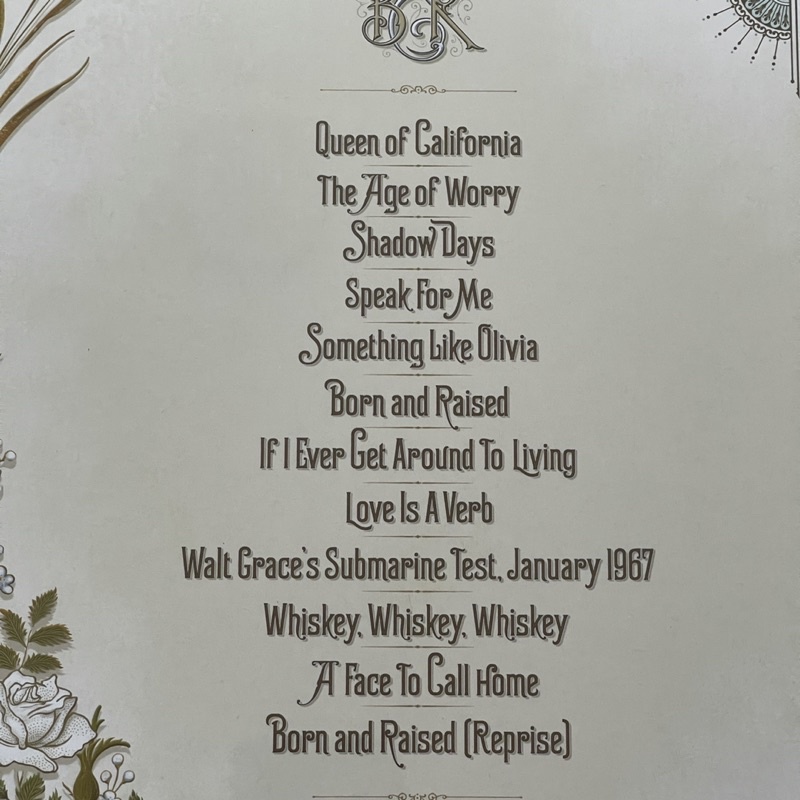 แผ่นเสียง John Mayer – Born And Raised ,2 LP, Album,EU แผ่นเสียงมือหนึ่ง ซีล