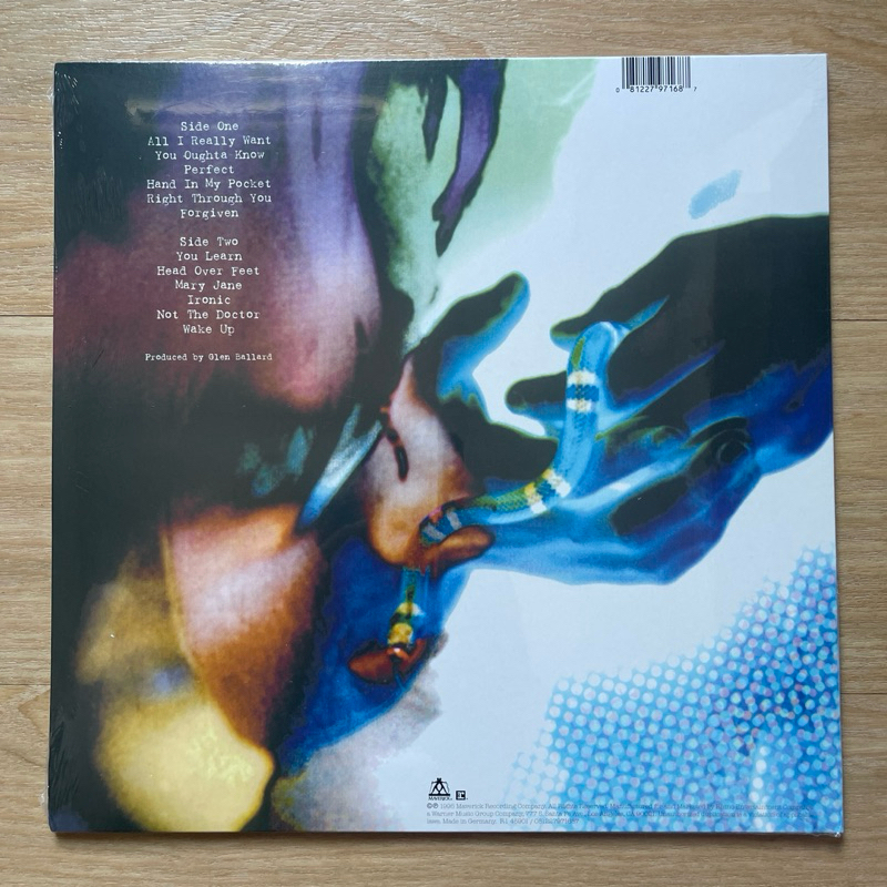 แผ่นเสียง Alanis Morissette - Jagged Little Pill , Vinyl, LP, Album, Reissue, Remastered, 180g มือหนึ่ง ซีล