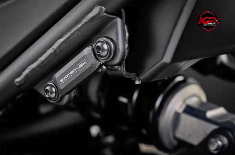 ขายึดท่อ Evotech Exhaust Hanger & Pillion Footpeg Removal Kit - Kawasaki Z900 (2025+)