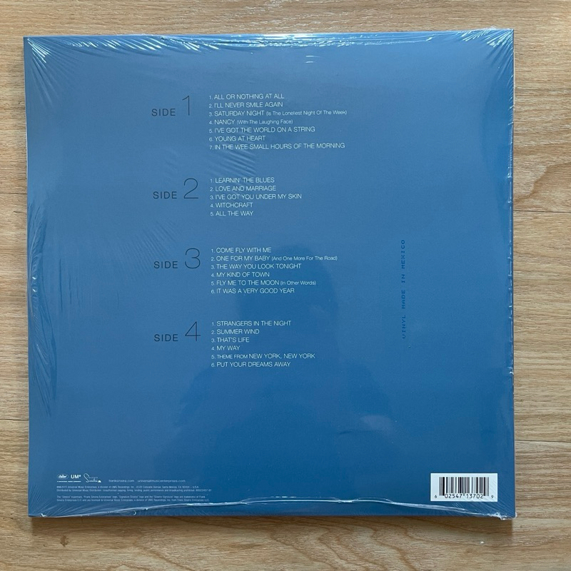 แผ่นเสียง Frank Sinatra – Ultimate Sinatra 2 x Vinyl, ,LP, Compilation , US Mexico มือหนึ่ง ซีล