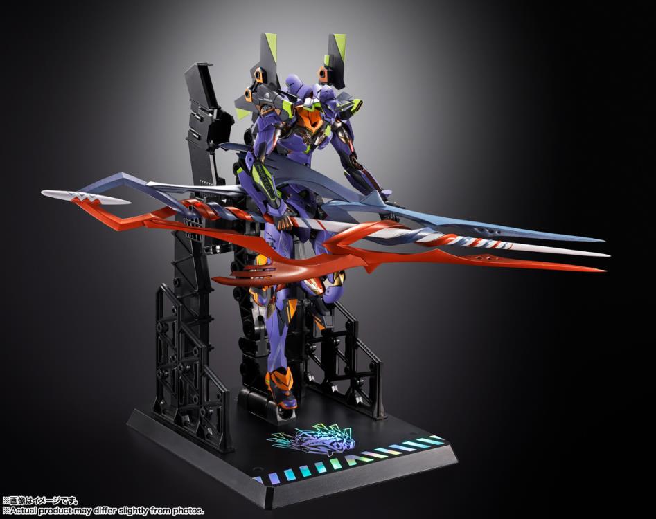 4573102676337 BANDAI SPIRITS METAL BUILD EVANGELION TEST TYPE-01 30TH WITH THE SPEAR OF GAIUS