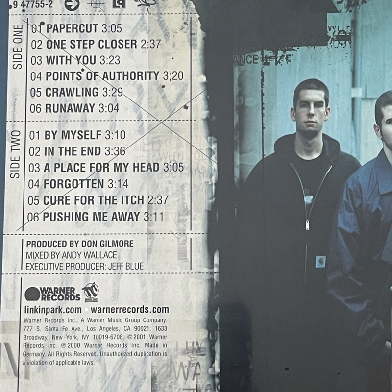 แผ่นเสียง Linkin Park – Hybrid Theory, Vinyl, LP, Album, Reissue, Gatefold ,EU มือหนึ่ง ซีล