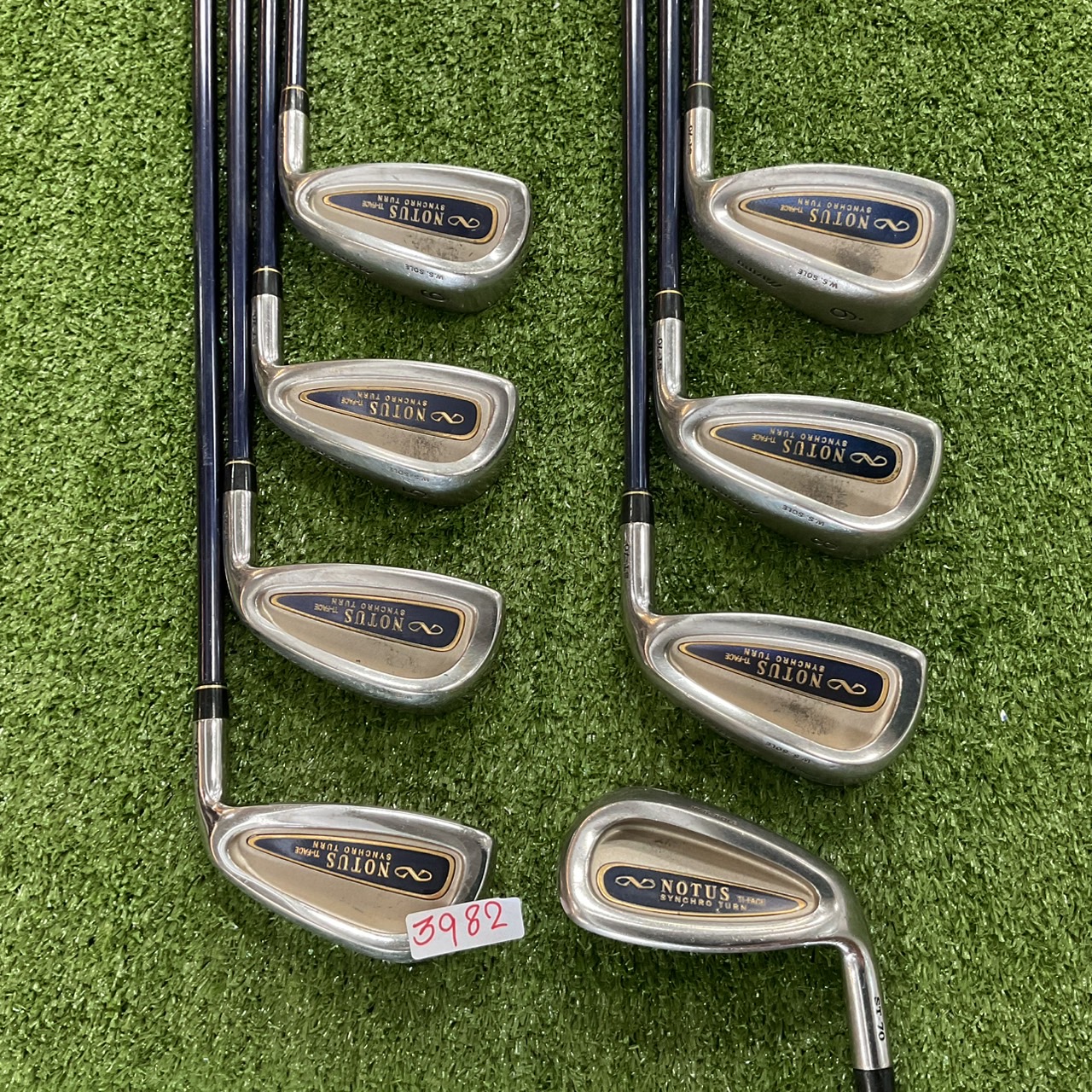 ไม้กอล์ฟ Mizuno : NOTUS SYNCHRO TURN Ti / α-Ti ก้านกราไฟร์